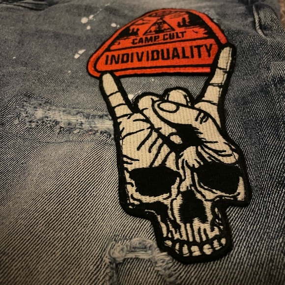 Super Skinny Fit Punk Jeans - Picture 3 of 11